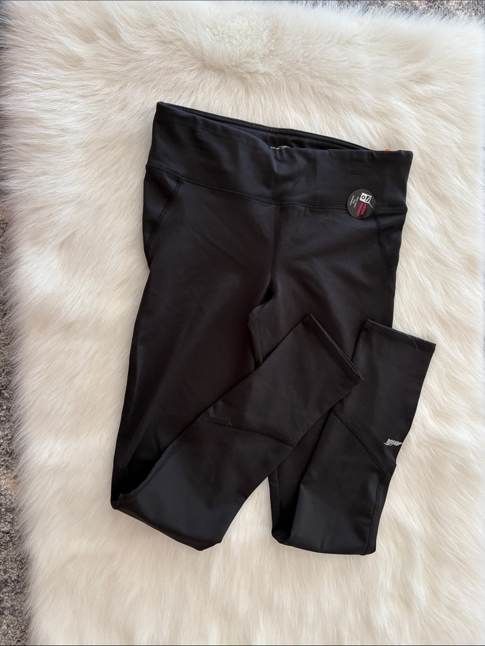 Avia Black Girls' Performance Leggings